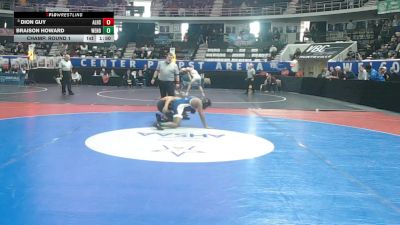 1A-4A 144 Champ. Round 1 - Dion Guy, Alexandria HS vs Braison Howard, West End High School