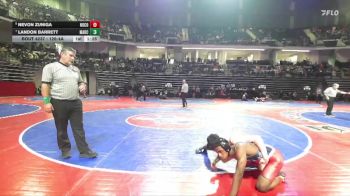 126-4A Cons. Round 2 - LANDON BARRETT, Madison County vs Nevon Zuniga, Northside, Columbus