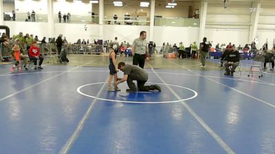52 lbs Consi Of 8 #1 - Liam Diodati, Smittys Wrestling Barn vs Natalie Webber, Maine Trappers WC