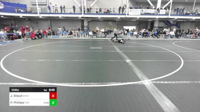 133 lbs Consi Of 16 #2 - Jake Staud, Army-West Point vs Pat Phillips, F&m
