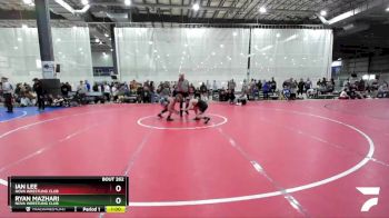 138 lbs Cons. Round 3 - Ryan Mazhari, NOVA Wrestling Club vs Ian Lee, NOVA Wrestling Club
