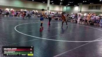 170 lbs Round 3 (16 Team) - Tre Driggett, Brevard FCA- Island Style vs Dejarius Jones, Minot Young Guns