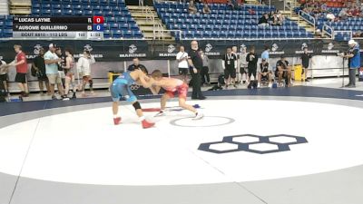 113 lbs Cons. Sub-quarters - Lucas Layne, Florida vs Ausome Guillermo, California