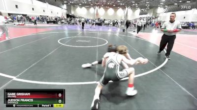 106C Champ. Round 1 - Judson Francis, Smithville vs Gabe Grisham, Willard