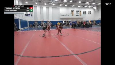 130 lbs Cons. Round 3 - Jade Seefried, Sussex Tech vs Autumn Littleton, Milford