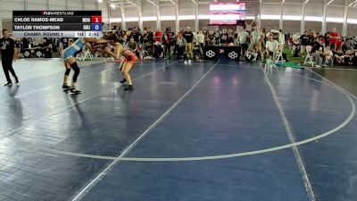 130 lbs Champ. Round 1 - Chloe Ramos-Mead, Nevada vs Taylor Thompson, California