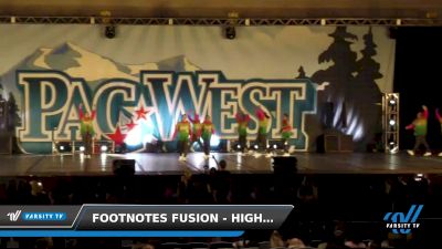 Footnotes Fusion - High Definition [2023 Senior Coed - Hip Hop - Small Day 1] 2023 The American Masterpiece San Jose National & PW Dance Grand National