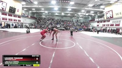 285 lbs Champ. Round 3 - Leander Tsinigine, Monument Valley vs Lincoln Smith, Sandra Day OConner