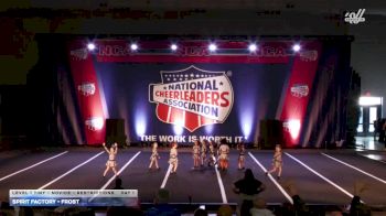Spirit Factory - Frost [2026 L1 Tiny - Novice - Restrictions Day 1] 2026 NCA Toms River Classic
