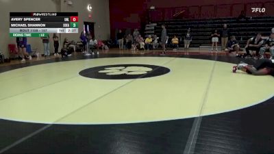 157 lbs Champ. Round 2 - Avery Spencer, Unattached vs Michael Shannon, Southeastern