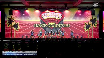 University All Stars - Shock Wave [2026 L3 Junior - D2 - Small - B Day 2] 2026 Spirit Sports Grand Nationals