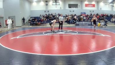 141 lbs Semifinal - Asher Larson, Ottawa University vs Tyler Johnson, Avila