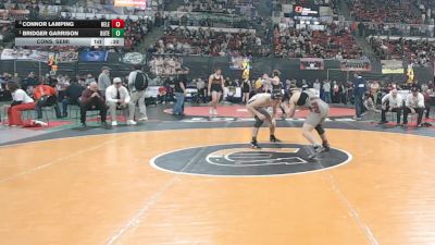 AA - 165 lbs Cons. Semi - Bridger Garrison, Butte vs Connor Lamping, Helena