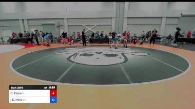 106 lbs 3rd Place - Coreu Powe, Alabama vs Christopher Metz, Georgia