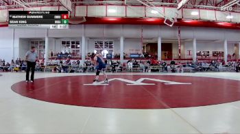 184 lbs Cons. Round 1 - Mathew Gummere, Case Western Reserve vs Sean King, Wheaton (il)