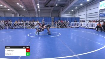 138 lbs Final - Evan Stanley, IN vs Carnell Davis, RI