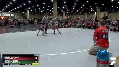 55 lbs Round 1 (16 Team) - Carson Oster, Panhandle Punishers vs Gavin Williams, Gladiator WA