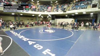 130 lbs Cons. Round 1 - Belinda Rodriguez, Aurora (East) vs Sophia Contreras, Aurora (Waubonsie Valley)