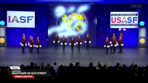 Energizers - Nightmare on Elm Street [2026 Senior Large Pom Finals] 2026 The Dance Worlds