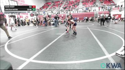 58 lbs Consi Of 8 #1 - Hank Roby, Piedmont vs Lincoln Hayes, Carl Albert