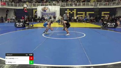 114 lbs Consy 3 - Bryce Looney, Grundy-VA vs Ty King, Hempfield