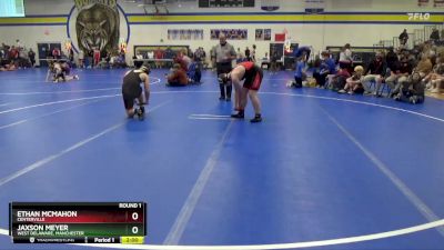 JV-28 lbs Round 1 - Ethan McMahon, Centerville vs Jaxson Meyer, West Delaware, Manchester