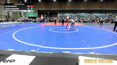 108 lbs Consi Of 32 #2 - Caleb Dawson, Sierra Sabers vs Landon Edwards, Vail Wrestling Academy