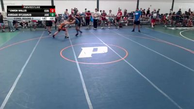 145-162 lbs Cons. Round 2 - Owen Willis, Pursuit Wrestling Club vs Jordan Sylvanus, Johnsburg Area Wrestling Club