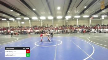 88 lbs Consolation - Octavio Castillo, Juggernaut WC vs Andrew Randall, NAZ Grapplers