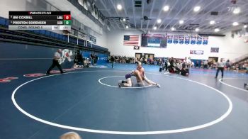175 lbs Cons. Round 5 - Preston Sorensen, Glenrock vs Jim Coxbill, Laramie
