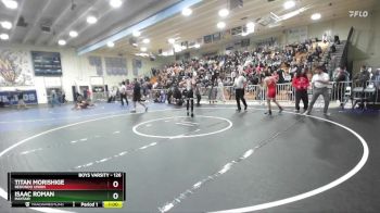 126 lbs Cons. Round 2 - Isaac Roman, Mayfair vs Titan Morishige, Redondo Union