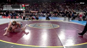 6A 190 lbs Cons. Round 1 - Kade Mcewen, Eagle vs Matt Grunig, Mountain View