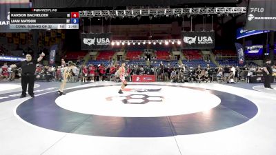 106 lbs Cons. Sub-rd Of 32 - Karson Bachelder, IN vs Liam Matson, NY