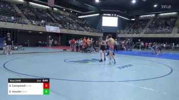 105 lbs Semifinal - Gabe Campanelli, Chaddsford vs Owen Hayden, Huntingtown