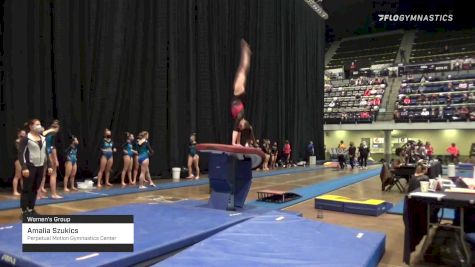 Amalia Szukics - Women's Group, Perpetual Motion Gymnastics Center - 2021 Women's Xcel Region 4 Championships