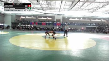 100 lbs Round Of 32 - Aisha Khan, Conard vs Callie Harper, Stamford