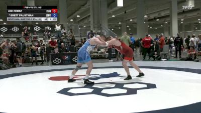 Masters C FS - 100 lbs Cons. Semis - Joe Perez, Florida vs Brett Faustman, Lake Orion Wrestling Club
