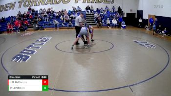 139 lbs Cons. Semi - Braden Hoffer, Connellsville vs Parker Lembo, Connellsville