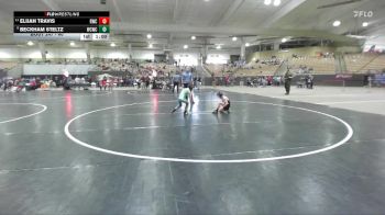 60 lbs Cons. Round 3 - Elijah Travis, Rabbit Wrestling Club vs Beckham Steltz, Williamson Co Wrestling Club