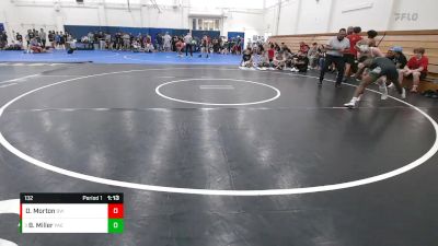 132 lbs Champ. Round 2 - Brian Miller, Palo Alto Elite vs Dylan Morton, Brawlers WC