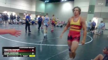 220 lbs Round 4 (16 Team) - Preston Wagner, Nebraska Wave Hogs vs Ronin Hammond, Indiana Smackdown Gold