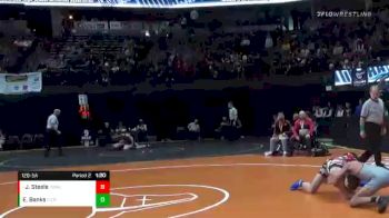 120-5A Cons. Round 3 - Jeramiah Steele, Pomona vs Elijah Banks, Pine Creek