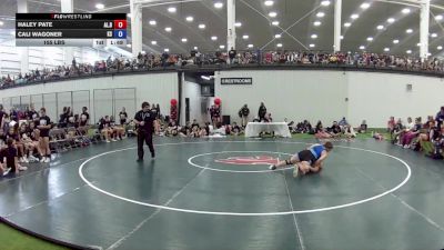 155 lbs Haley Pate, Alabama Blue vs Cali Wagoner, Kansas