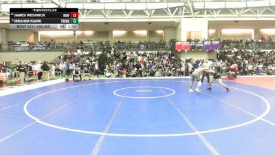 126 lbs Round Of 16 - James Westrick, Ridgefield vs Ibrahim Kadri, Trumbull