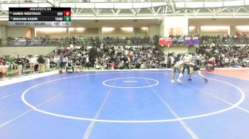 126 lbs Round Of 16 - James Westrick, Ridgefield vs Ibrahim Kadri, Trumbull