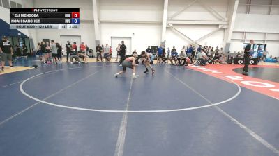 120 lbs Champ. Rd Of 32 - Eli Mendoza, Gilroy Hawks vs Noah Sanchez, Duran Wrestling Club