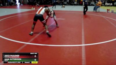 155 lbs Quarterfinal - Hank Gutormson, Foley vs Jayce Faulkner, Marshall/Lakeview/RTR