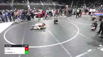 109 lbs Round Of 16 - Bladen Madel, North Montana WC vs Caydence Watters, Windy City