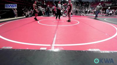 105 lbs Quarterfinal - Trypp Adcock, Eufaula Ironheads Wrestling Club vs Bryson Harris, Broken Arrow Wrestling Club