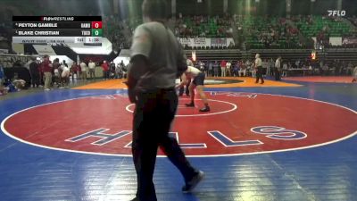 7A 215 lbs Semifinal - Blake Christian, Tuscaloosa County vs Peyton Gamble, Oak Mountain